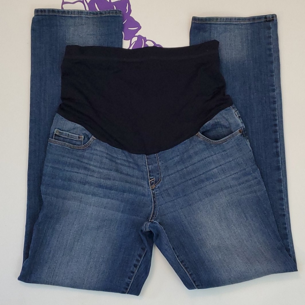 Liz Lange Maternity for Target jeans boot cut #457